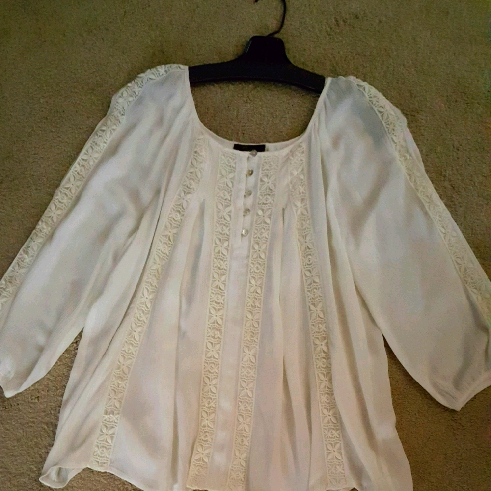 Peasant style blouse